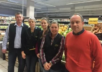 Inauguration du magasin Bioazur à Albi