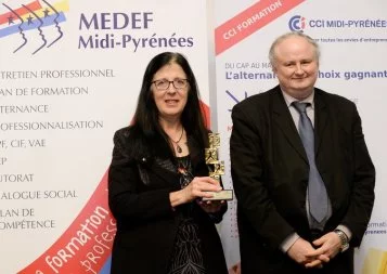 Carmaux. Palmieri Mécanique trophée de l'alternance Midi-Pyrénées