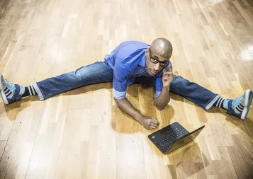 Jérôme Clavier, technicien en informatique virtuose