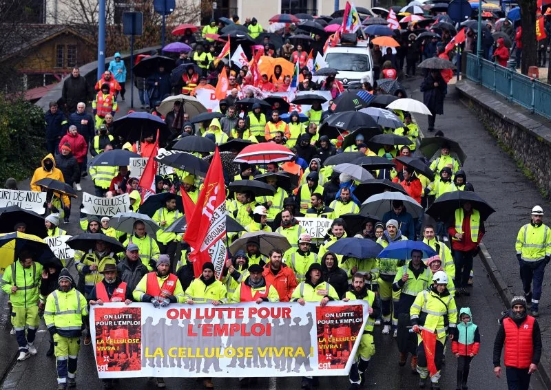 À Saint-Gaudens, les salariés de la cellulose ne craignent pas l'eau