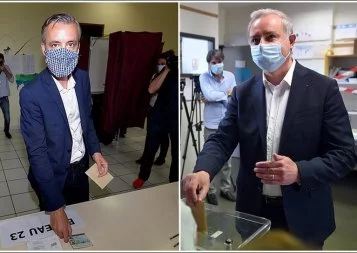 Municipales. La journée peu ordinaire d'Antoine Maurice et Jean-Luc Moudenc