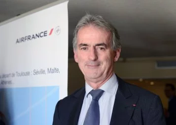 Frédéric Gagey, le PDG d'Air France optimiste devant les acteurs économiques toulousains