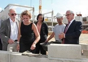 Albi InnoProd : Pose la première pierre de l'hôtel d'entreprises