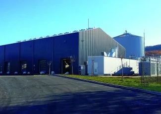 De l'eau dans le biogaz à Gramat, dans le Lot