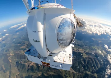 Espace. Avec sa campagne d'essais en vol de son ballon, Zephalto prend de la hauteur