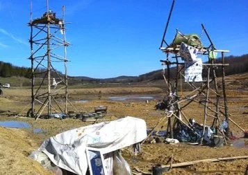 Sivens. Le projet de barrage abandonné, le site évacué