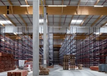 Un entrepôt géant pour la logistique d'Airbus