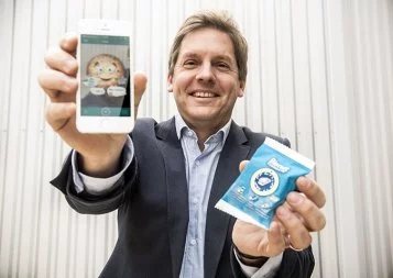 Le Biscuit Connecté, créé par Poult, Arterris et la Clinique Pasteur est au goûter de la Cop21