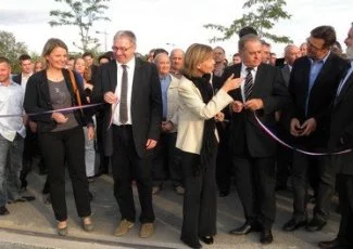 Sainte-Croix : Inauguration de la Z.A. des Pessageries 