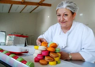 Reconversion réussie pour la reine des macarons