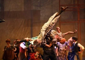 La peinture sur un air de ballet 