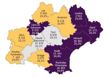 Occitanie : grand soleil sur l'ensemble du marché de l'emploi