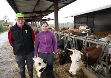 Pierre, Laura et les vaches tarnaises