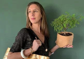 Kraft and You, une jeune pousse faite de cuir végetal
