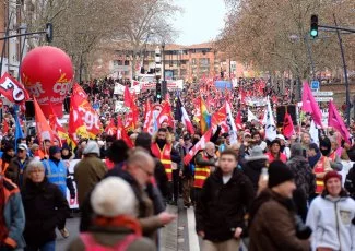​Réforme des retraites. Premier round social réussi à Toulouse