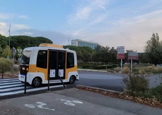 Autocampus : une navette autonome expérimentée sur le campus de l'université Paul-Sabatier