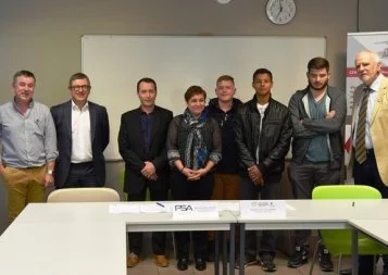 Le CFA automobile d'Albi renforce ses liens avec le groupe Peugeot PSA
