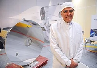 Lancé aujourd'hui, l'iris du satellite Herschel vient de Toulouse