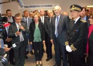 La ministre du Travail Muriel Pénicaud fait la rentrée au CFA d'Albi