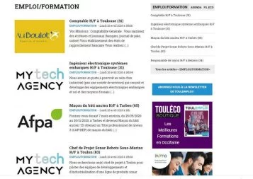 Emploi - Formation : diffusez gratuitement toutes vos offres sur ToulEmploi !
